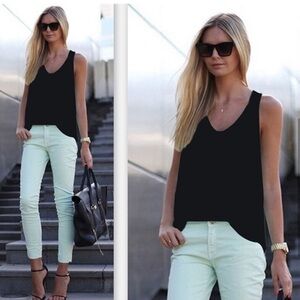 Black Stylish Tank Top